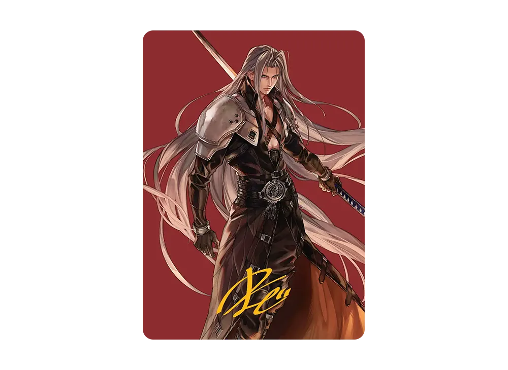 mtg final fantasy sephiroth fabled soldier Sephiroth, - Proxy Each pack comes with 80 card sleeves at 67 x 92mm. Magic: The Gathering - Final