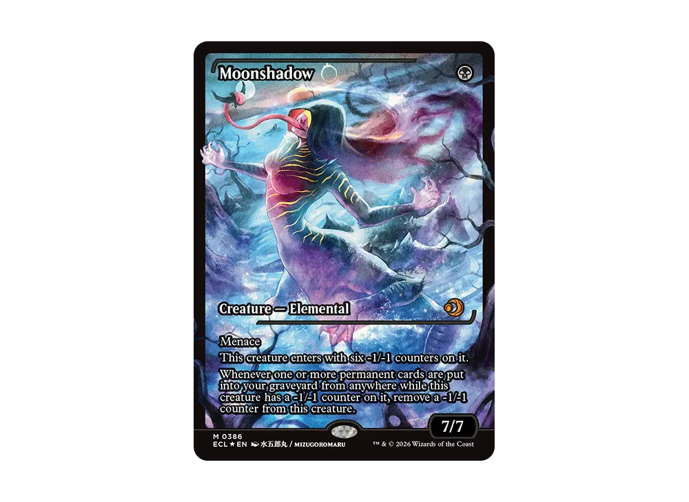 Moonshadow M :Foil [ECL 0386] [EN] (Lorwyn Eclipsed) | SNKRDUNK