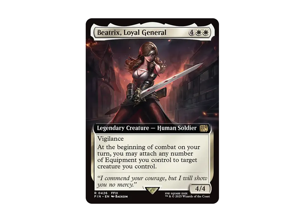 忠実なる将軍、ベアトリクス R :Foil [FIN 0426]【英語版】(ファイナルファンタジー)