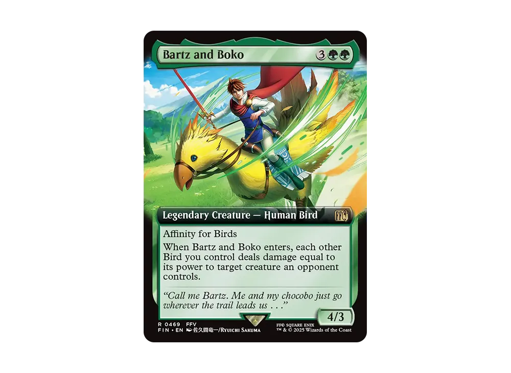 Bartz and Boko R :Foil [FIN 0469] [EN](FINAL FANTASY) | SNKRDUNK