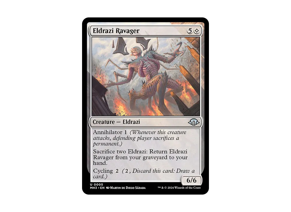 Eldrazi Ravager U :Foil [MH3 0005]【英語版】(モダンホライゾン 3)