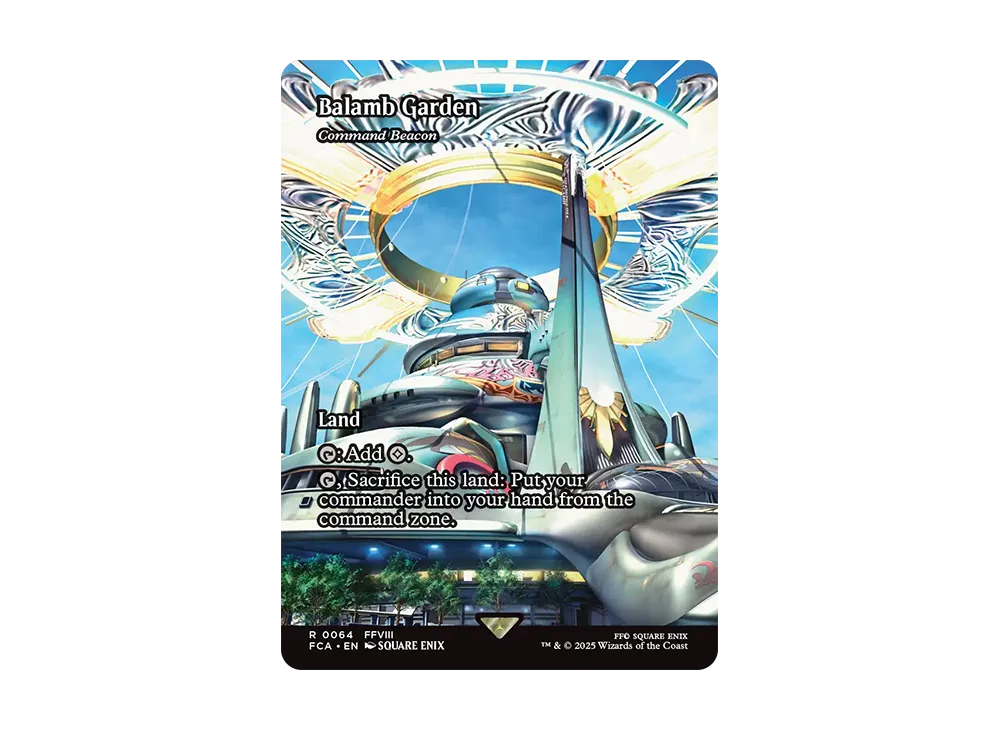 command beacon mtg final fantasy Balamb Garden