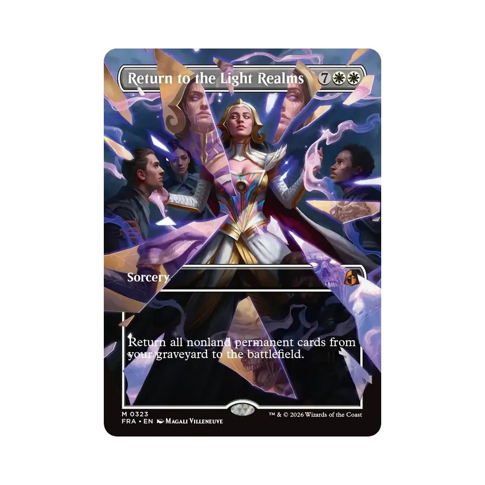 Return to the Light Realms M :フォイル :ボーダーレス版 [FRA 0451