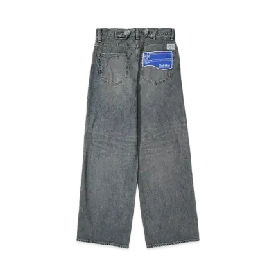 DAIRIKU Wide Vintage Denim Pants "INDIGO"