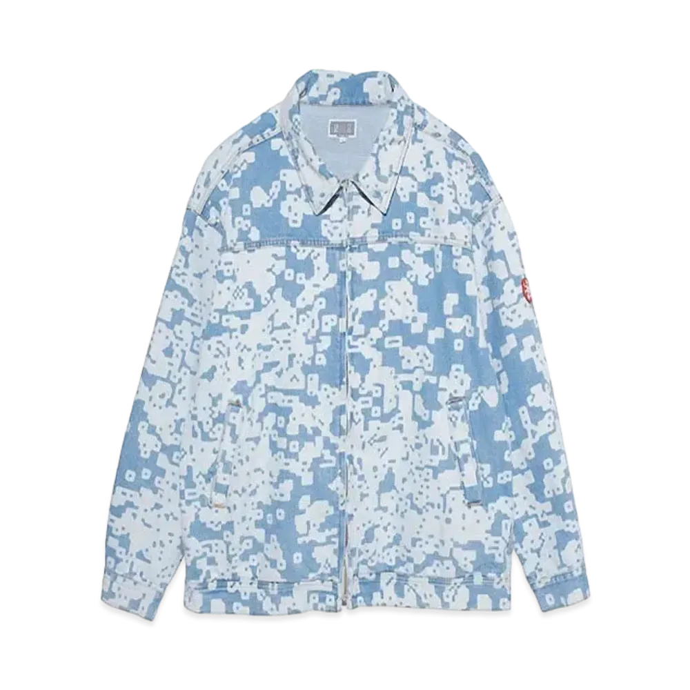 Cav Empt (C.E) NOISE WASHED DENIM JACKET "Blue"