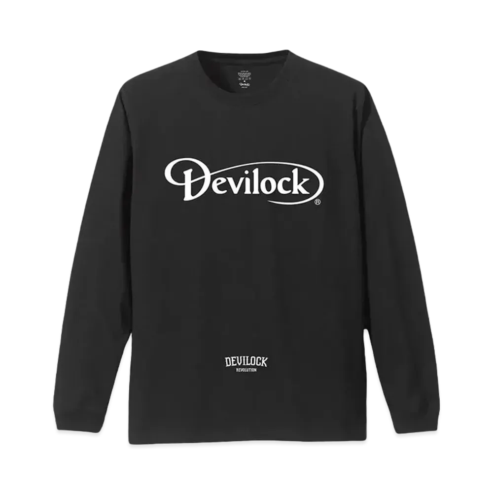 DEVILOCK LOGO L/S TEE "BLACK"