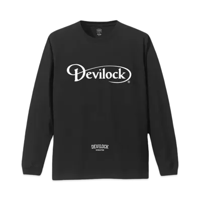 DEVILOCK LOGO L/S TEE "BLACK"