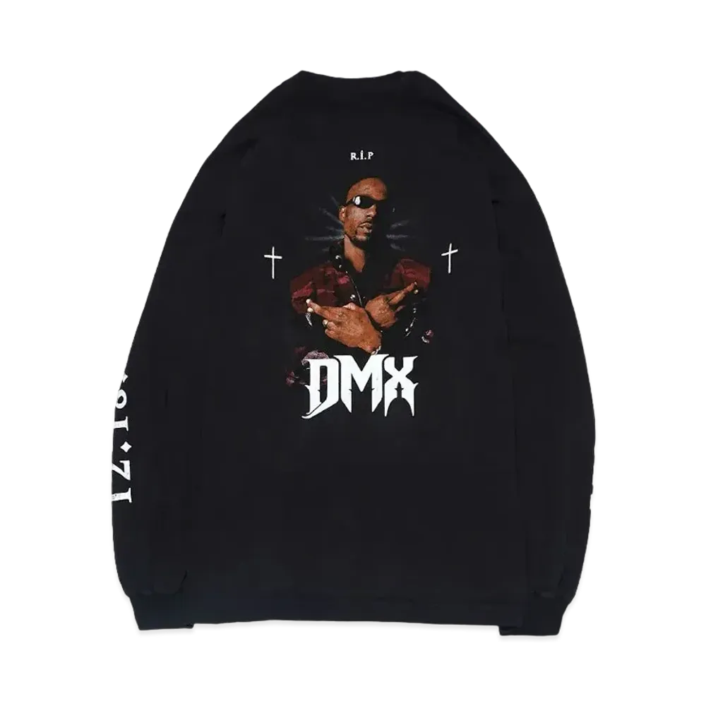 BALENCIAGA x Yeezy DMX, A Tribute Longsleeve T-Shirt "Black"