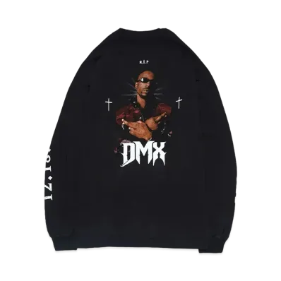 BALENCIAGA x Yeezy DMX, A Tribute Longsleeve T-Shirt "Black"