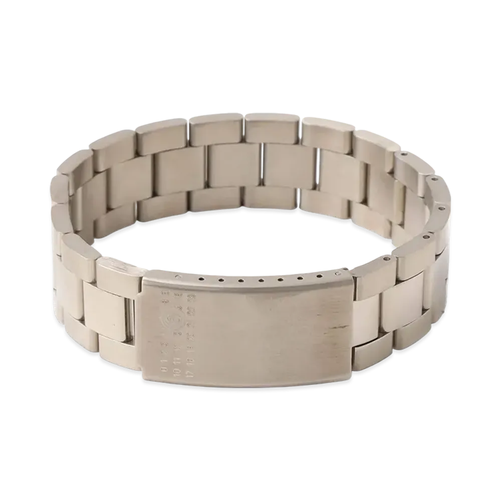 MM6 Maison Margiela BRACELET Palladio Satinato "Silver"