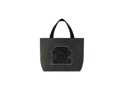 BlackEyePatch OG Label Applique Small Tote "Black"