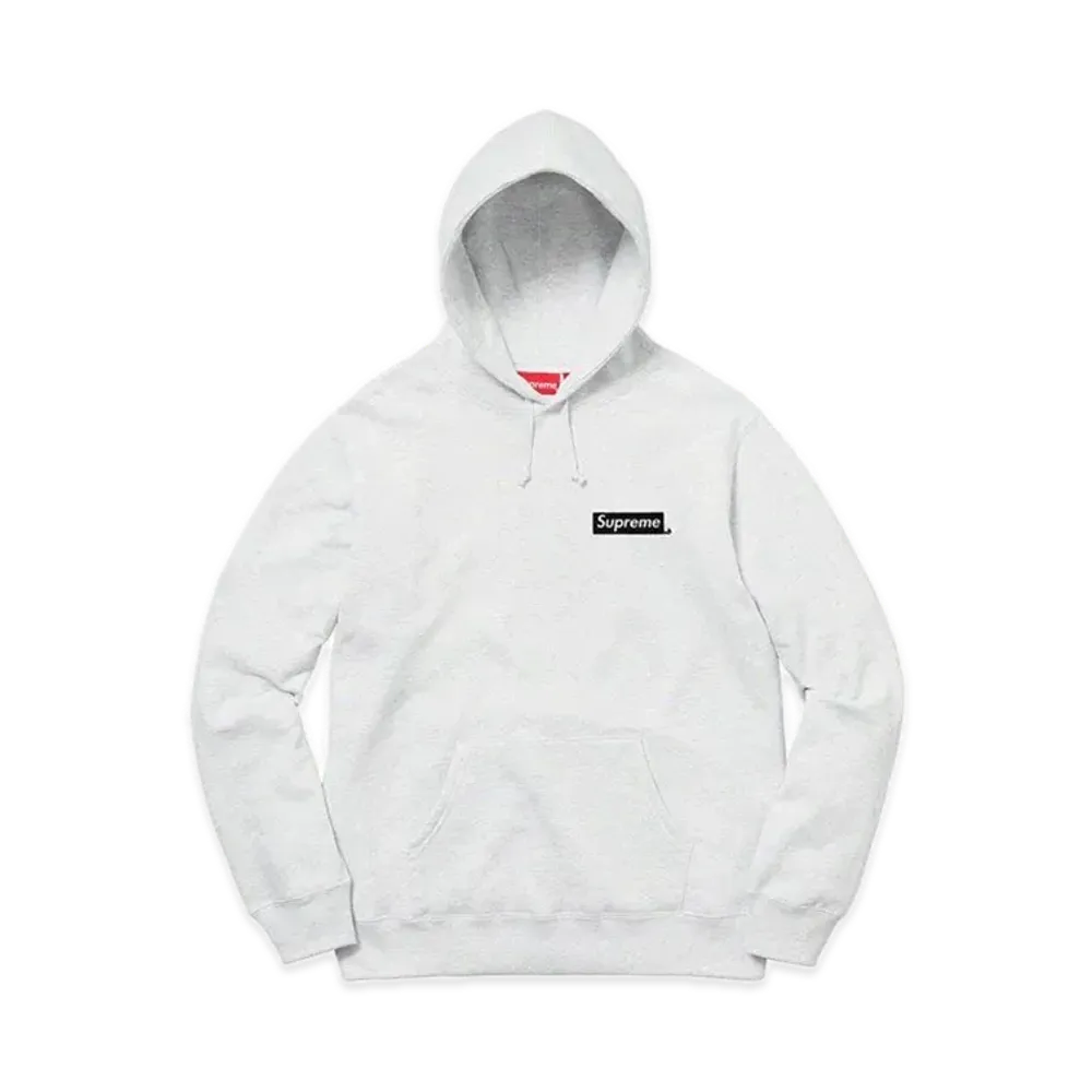 Supreme Stop Crying Hooded Sweatshirt "Ash Grey"