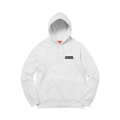 Supreme Stop Crying Hooded Sweatshirt "Ash Grey"