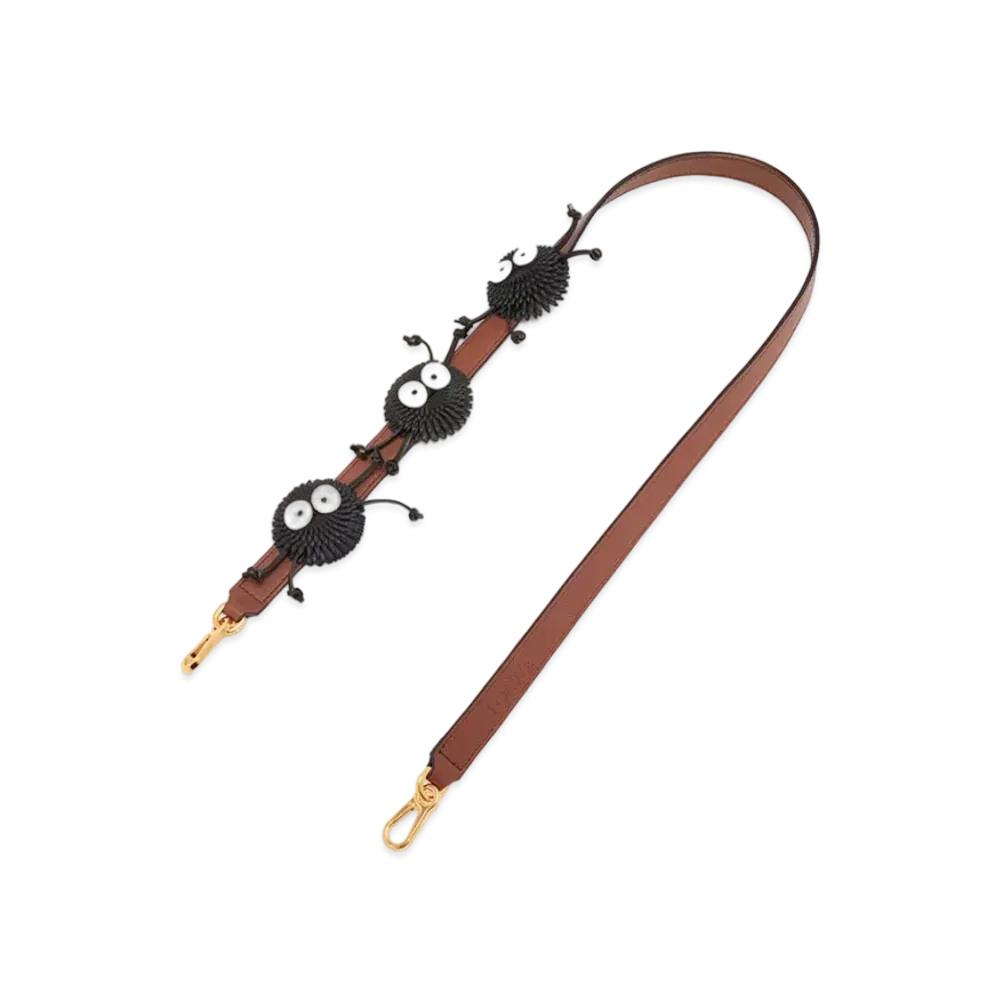 LOEWE x Spirited Away Susuwatari Thin Strap In Classic Calfskin "Havana"
