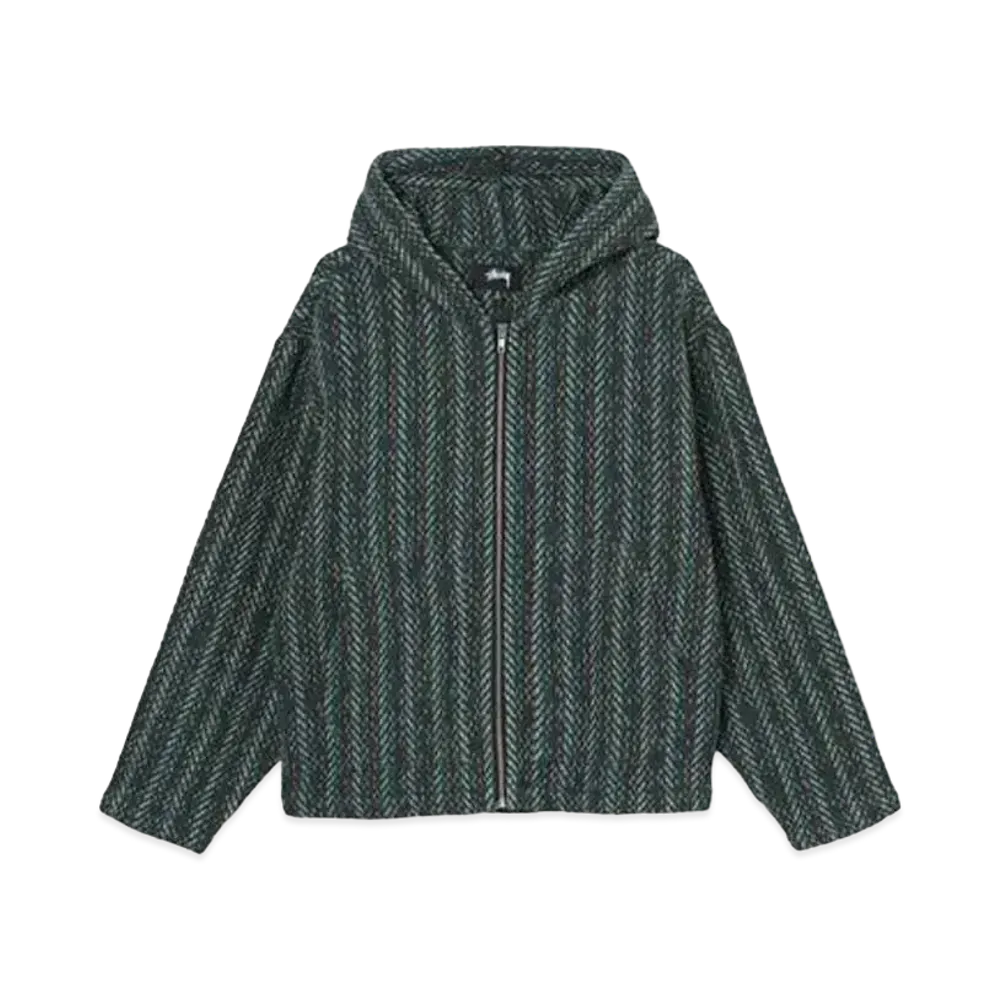 UNION x Stussy Zip Poncho "Forest"
