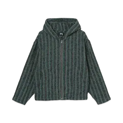 UNION x Stussy Zip Poncho "Forest"