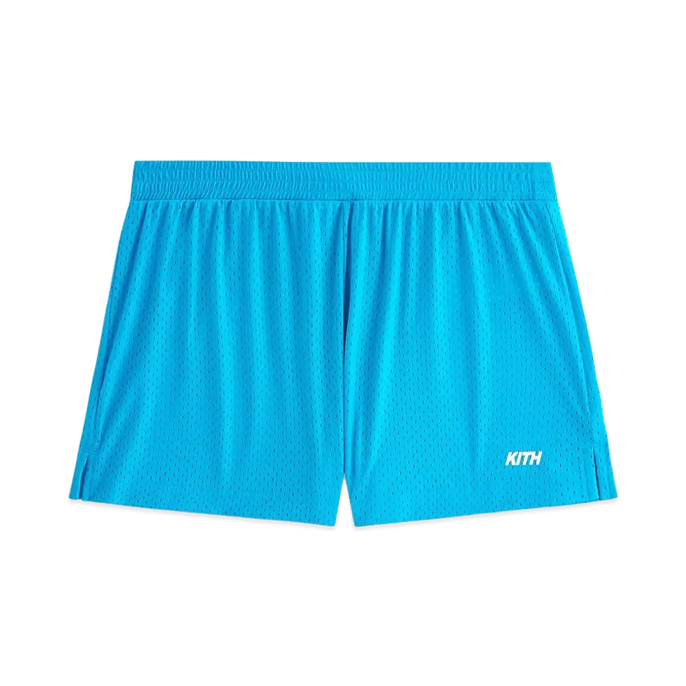 Kith Women's Nilah II Mesh Soccer Shorty "Meridian Blue"