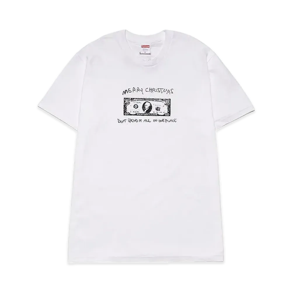 Supreme Spend It Tee "White"