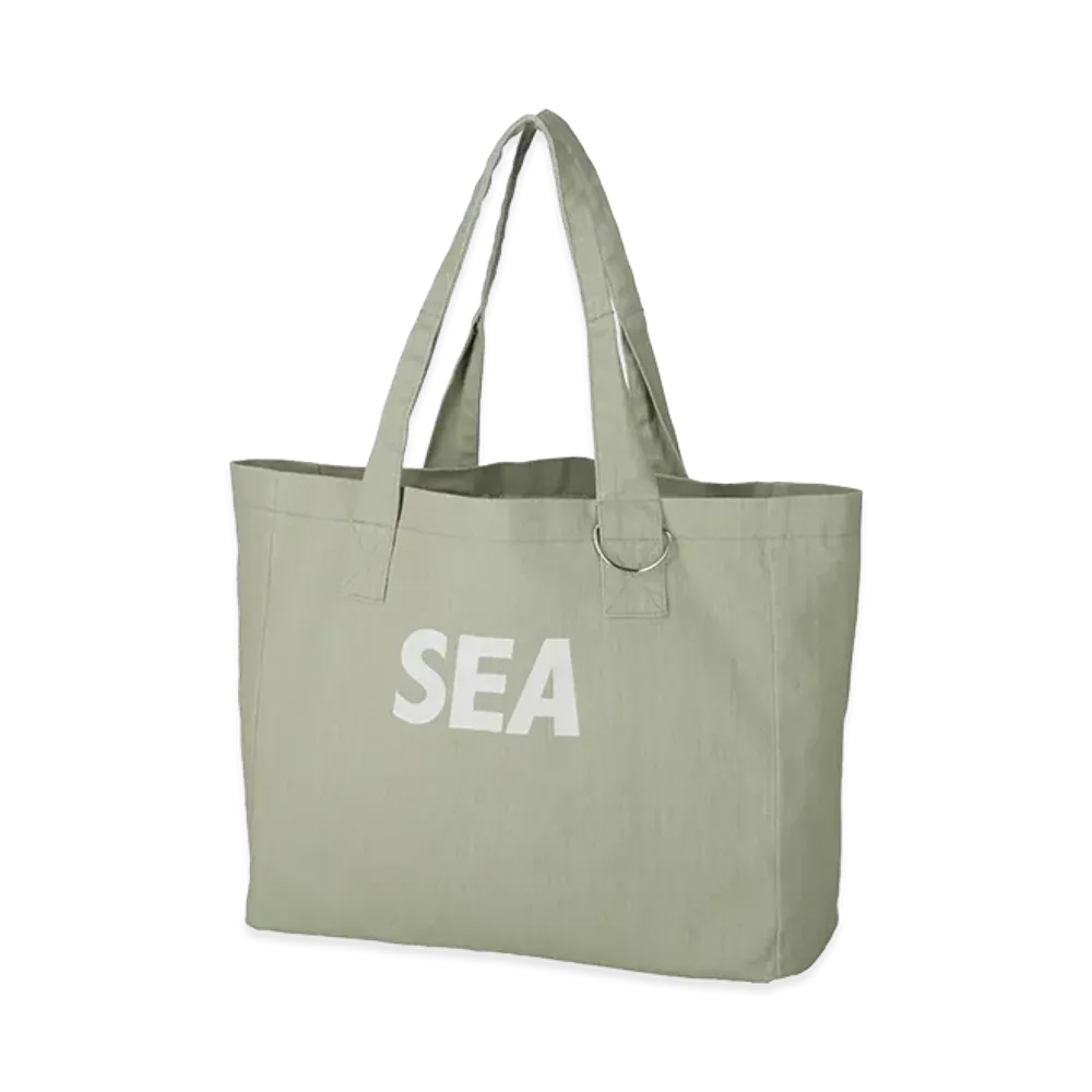 WIND AND SEA Faded Tote Bag "Mint"