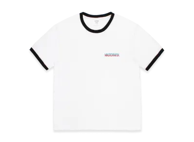 WACKO MARIA Ringer T-Shirt "White/Black"