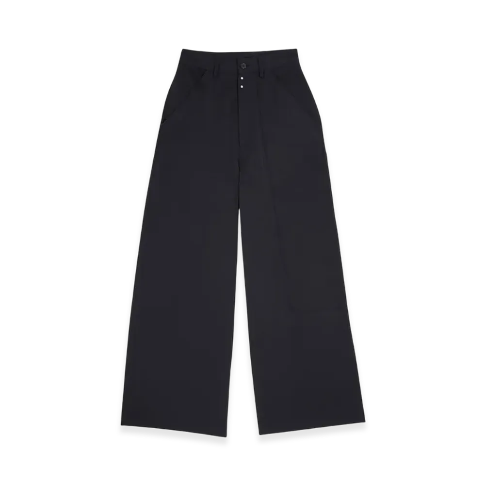 MM6 Maison Margiela Women's Wide Leg Trousers "Black"