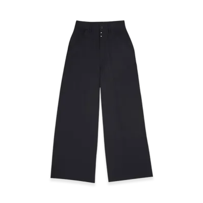 MM6 Maison Margiela Women's Wide Leg Trousers "Black"