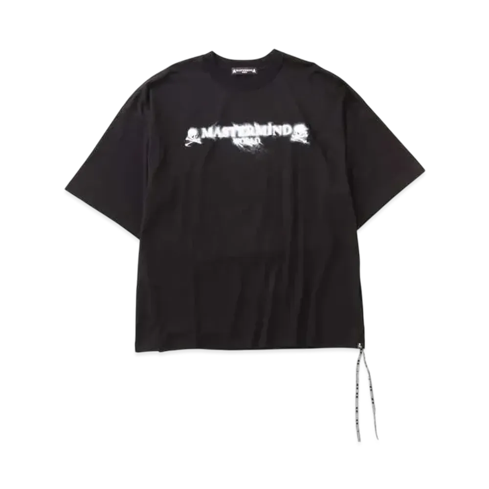 mastermind WORLD Boxy Sand Logo Tee "Black"