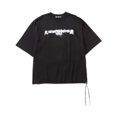mastermind WORLD Boxy Sand Logo Tee "Black"