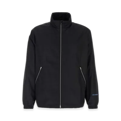Jil Sander Polyester Jacket "Midnight Blue"