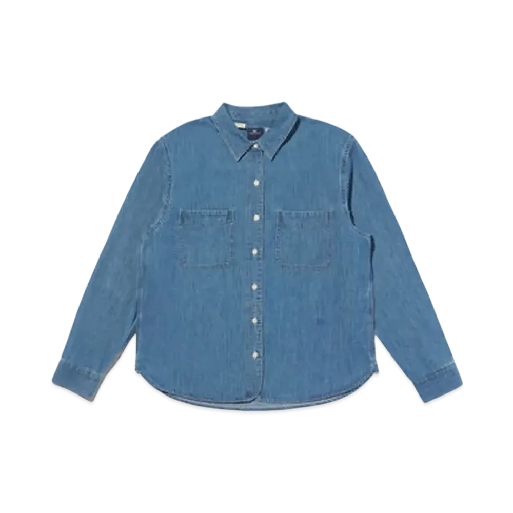 Levi's Blue Tab Denim Utility Shirt "Medium Indigo"