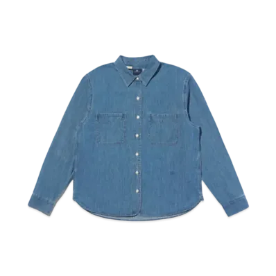 Levi's Blue Tab Denim Utility Shirt "Medium Indigo"