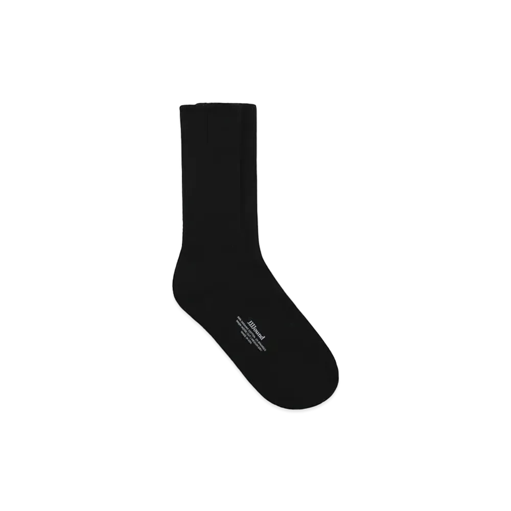 JJJJound Organic Socks "Black"