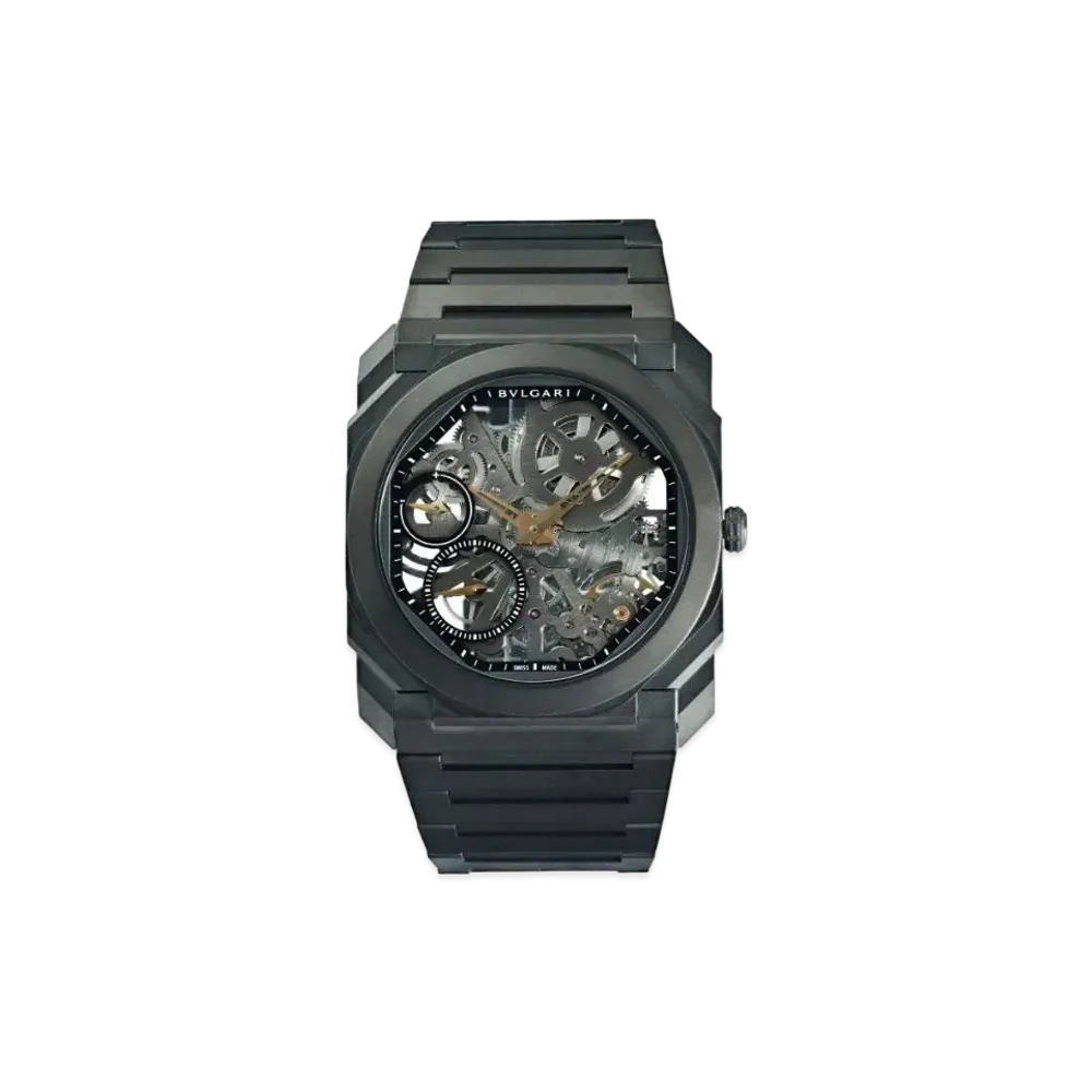 BVLGARI Octo Finissimo Skeleton "Skeleton/Titanium"
