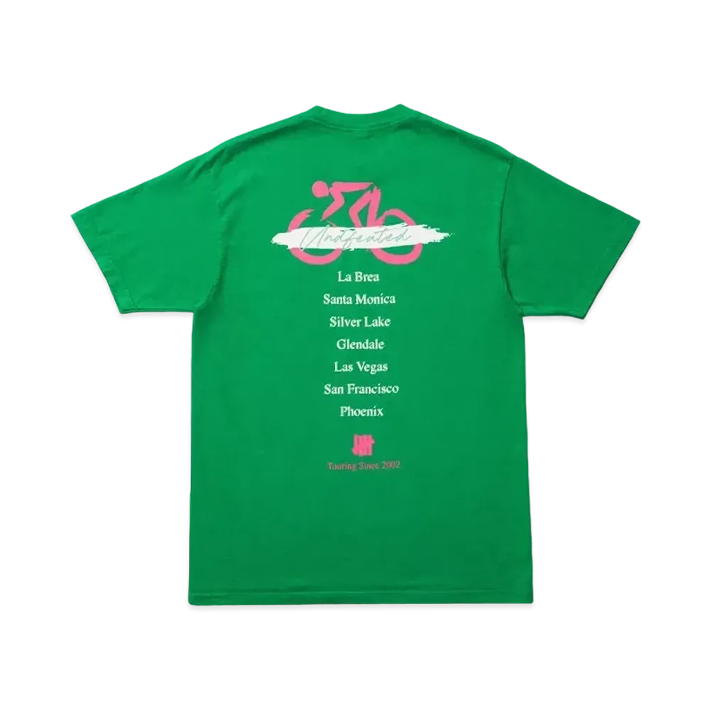 UNDEFEATED CYCLING S/S TEE - 80161 "Green"