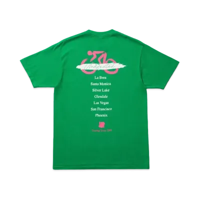 UNDEFEATED CYCLING S/S TEE - 80161 "Green"