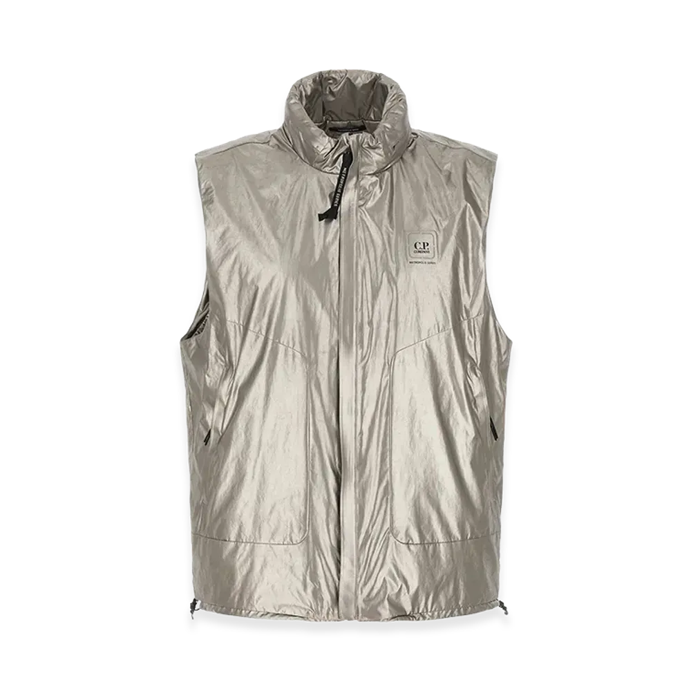 C.P. Company 'The Metropolis Series' Vest "Silver"