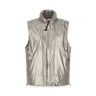 C.P. Company 'The Metropolis Series' Vest "Silver"