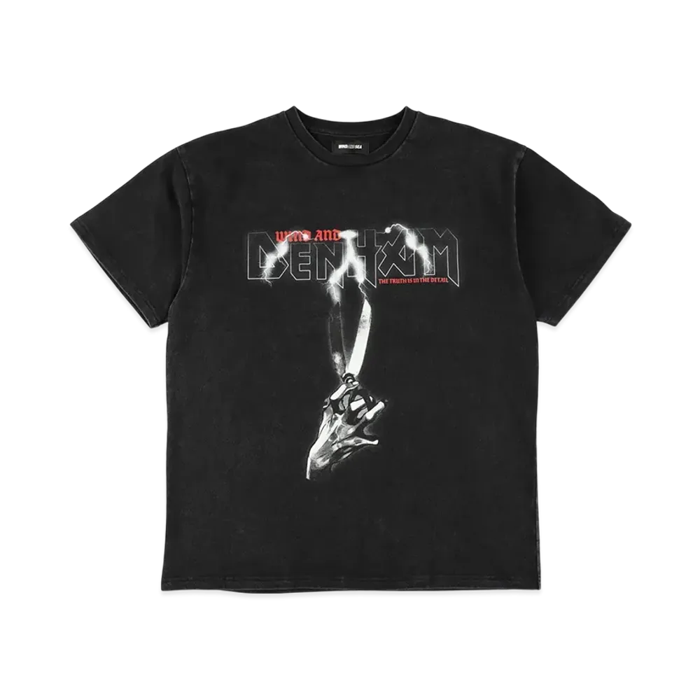 WIND AND SEA x DENHAM Tour S/S Tee "Black"