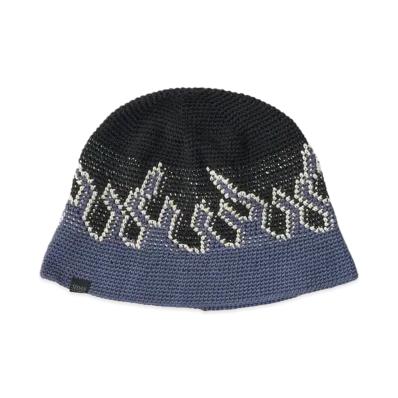 SEDAN ALL-PURPOSE Hand Knit Flame Bucket "Black"