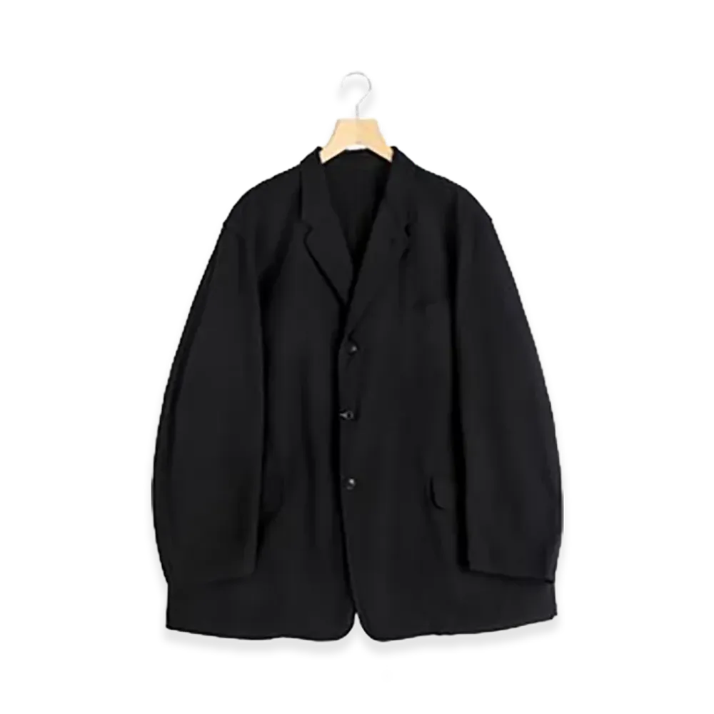 COMOLI Cotton Duck Jacket "Black"