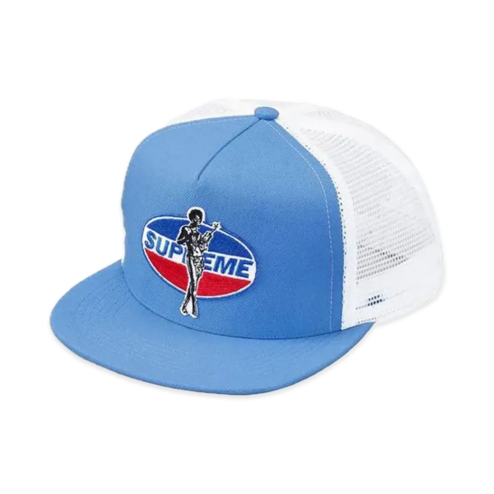Supreme x HYSTERIC GLAMOUR Mesh Back 5-Panel "Light Blue"