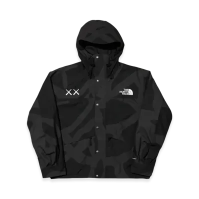 The North Face x Kaws Retro 1986 Mountain Jacket - 22FW "Black Print"