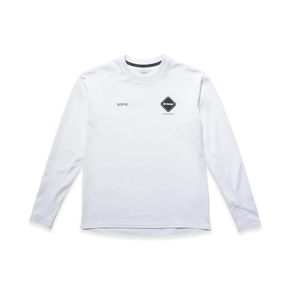 F.C.Real Bristol L/S Athletic Top "Off White"