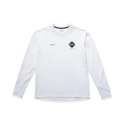 F.C.Real Bristol L/S Athletic Top "Off White"