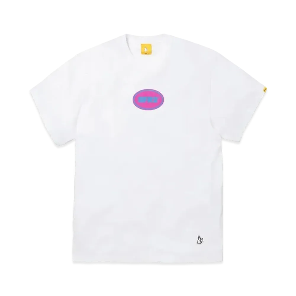 FR2 Oval Logo T-shirt "White"