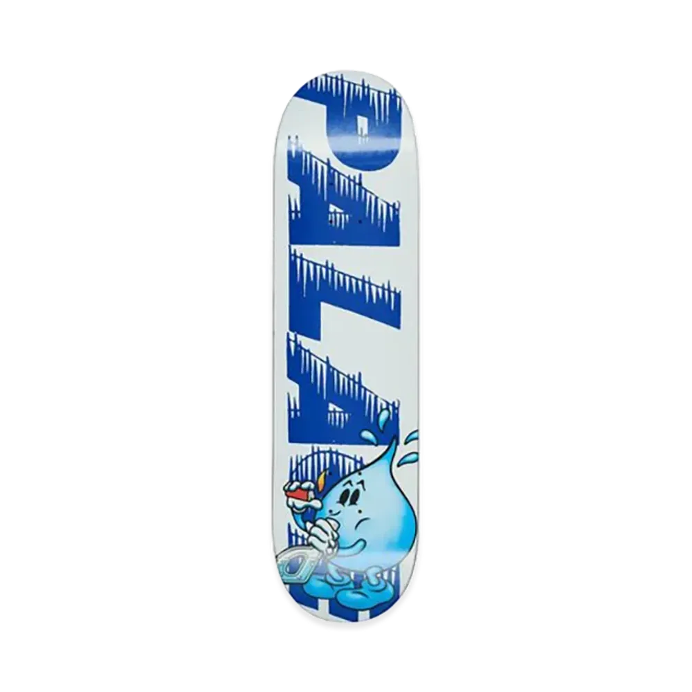 PALACE x WORLD INDUSTRIES Board Wet Willy 8.25 "White"