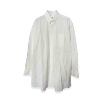 Maison Margiela Camicia Cotton Button-Down Shirt "White"