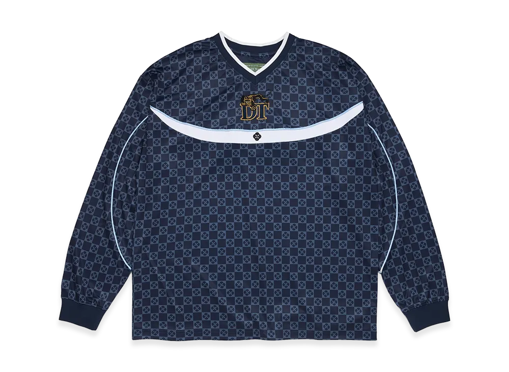 DENIM TEARS Shooting Shirt "Navy"