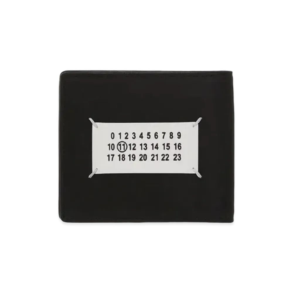 Maison Margiela Paint Effect Bifold Wallet "Black"