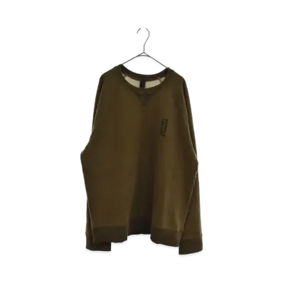 Chrome Hearts Y Not Dagger Embroidery Crewneck Sweat "Khaki"